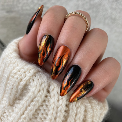 Flames · Luxe